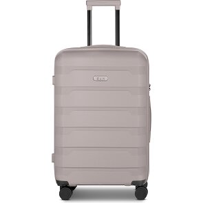 d&n South Dakota 4 wielen Trolley M 66 cm met uitbreidingsplooi