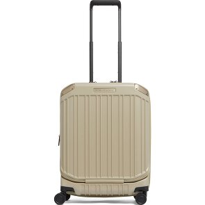 Piquadro PQ-Light 4 wielen Cabinewagen S 56 cm Laptopvak met uitbreidingsplooi
