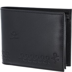 oxmox Leather Portemonnee RFID-bescherming Leder 12 cm