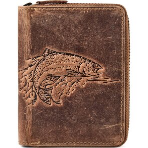 Greenburry Huntsman Portemonnee RFID-bescherming Leer 10 cm