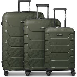 Smartbox Edition 01 4 wielen Kofferset 3-delig met uitbreidingsplooi