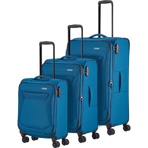 Travelite Chios 4 wielen Kofferset 3-delig met uitbreidingsplooi