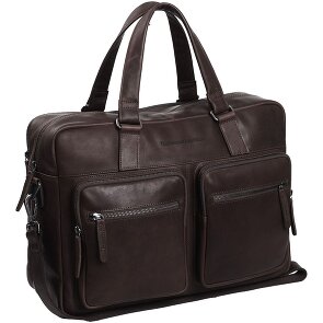 The Chesterfield Brand Wax Pull Up Koffer Leer 43 cm Laptop compartiment