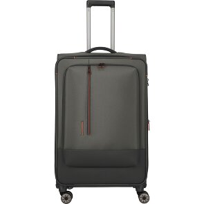 Travelite Crosslite 5.0 4 wielen Trolley L 77 cm met uitbreidingsplooi