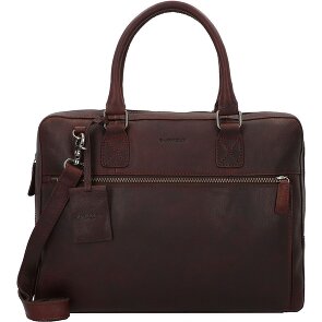 Burkely Antieke Avery aktetas Leer 38 cm Laptopcompartiment