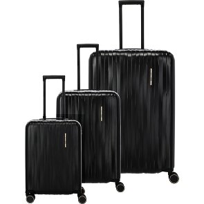 Travelite Barbara Novelty 4 wielen Kofferset 3-delig met uitbreidingsplooi