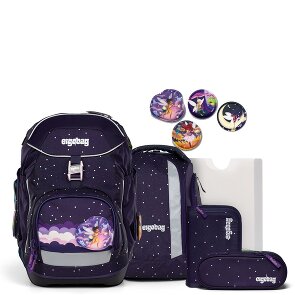 Ergobag Set rugzakken 6 st. incl. klittenbandset