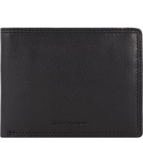 Jack Kinsky Portemonnee RFID-bescherming Leer 12 cm