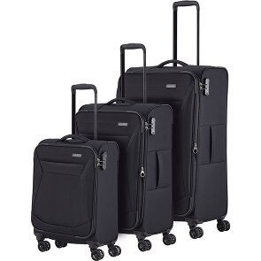 Travelite Chios 4 wielen Kofferset 3-delig met uitbreidingsplooi