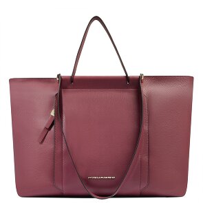 Piquadro Circle Shopper Tas Leer 38 cm Laptop compartiment