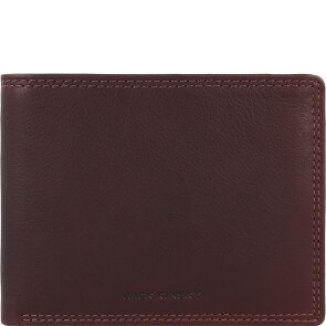 Jack Kinsky Portemonnee RFID-bescherming Leer 12 cm
