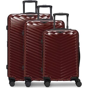 Redolz Essentials 18 2.0 4 wielen Kofferset 3-delig met uitbreidingsplooi
