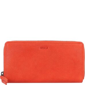 Mika Leren portemonnee 19,5 cm