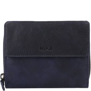 Mika Leren portemonnee 12,5 cm