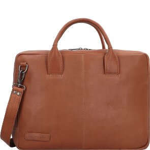 Plevier Gherkin Gherkin Koffer Leer 40 cm Laptop compartiment