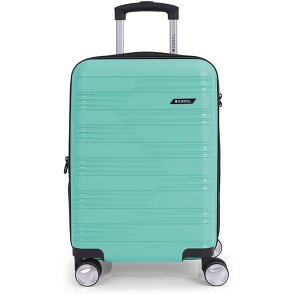 Gabol Uyiko 4 wielen Cabinewagen 54 cm met uitbreidingsplooi