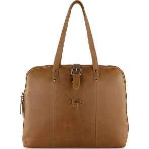 Klondike 1896 Gold Charles Koffer Leer 37 cm Laptop compartiment