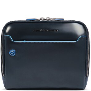 Piquadro Blue Square Schoudertas Leer 21 cm