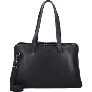 Plevier Hearst Koffer Leer 43 cm Laptop compartiment