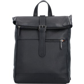 Davidoff Paris Dagrugzak Leer 38 cm Laptop compartiment
