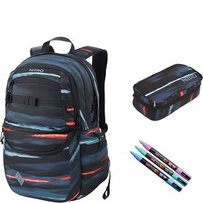 NITRO Future Hero Schooltas set 3-delig