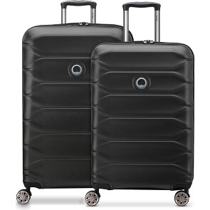 Delsey Paris Meteor-kofferset met 4 wielen, M+L, met uitbreidingsplooi