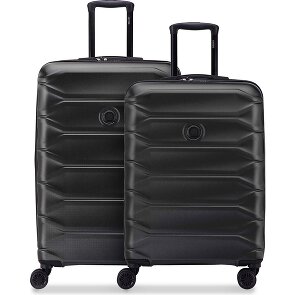 Delsey Paris Meteor-kofferset met 4 wielen, M+L, met uitbreidingsplooi