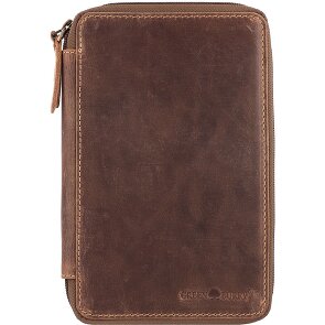 Greenburry Vintage Potloodetui Leer 13 cm