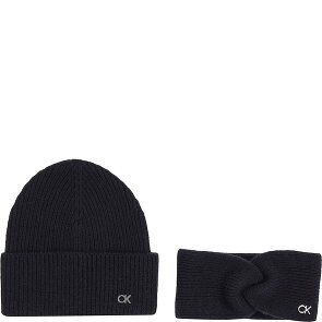 Calvin Klein Ck Metalen gebreide muts en hoofdband geschenkset