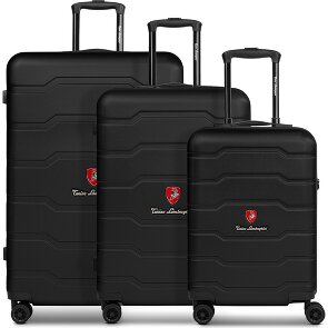 Tonino Lamborghini Bologna 4 wielen Kofferset 3-delig