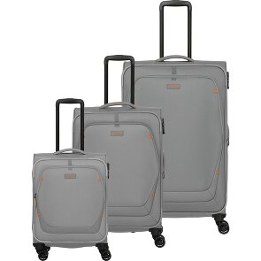 Travelite Umbria 4 wielen Kofferset 3-delig met uitbreidingsplooi