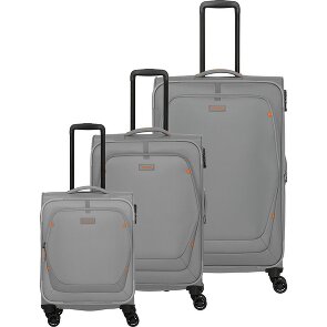 Travelite Umbria 4 wielen Kofferset 3-delig met uitbreidingsplooi