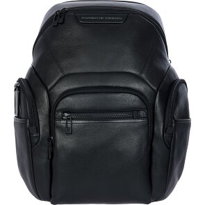 Porsche Design Roadster Zakelijke rugzak Leer 40 cm Laptop compartiment