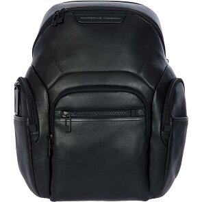 Porsche Design Roadster Zakelijke rugzak Leer 40 cm Laptop compartiment