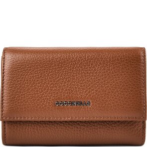 Coccinelle Metallic Zacht Portemonnee Leer 14 cm