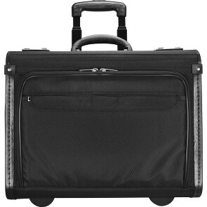 d&n Business & Travel 2 wielen Zakelijke trolley 35 cm Laptopvak
