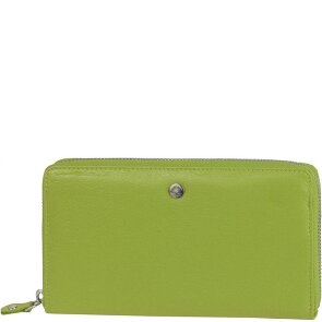 Greenburry Sponsachtige portefeuille leer 19 cm