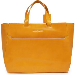 Piquadro Blue Square Shopper Tas Leder 40 cm