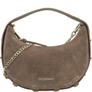 Hey Marly Lifetime Sister Suede Schoudertas Leder 25 cm