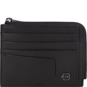 Piquadro Akron Kredietkaart etui RFID-bescherming Leer 11.5 cm