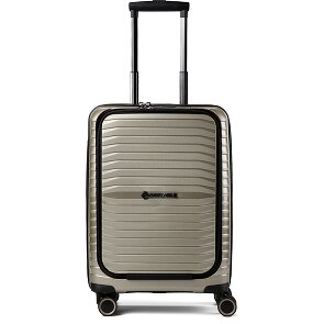 Stratic Bright + 4 wielen Cabinewagen 55 cm Laptopvak