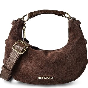 Hey Marly Lifetime Sister Suede Schoudertas Leder 25 cm
