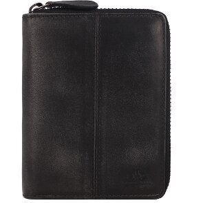 Greenburry Destressed Portemonnee RFID-bescherming Leer 13 cm