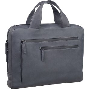 Leonhard Heyden Haagse Leren Aktetas 38 cm Laptopcompartiment