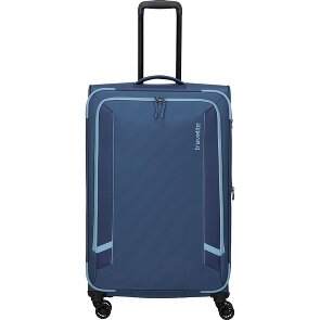 Travelite Corsiica 4 wielen Trolley L 77 cm met uitbreidingsplooi