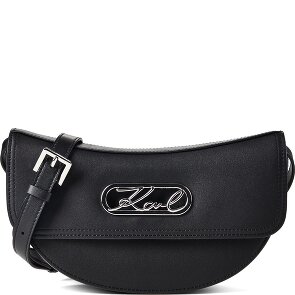 Karl Lagerfeld Signature Crossbody tas Leder 25 cm