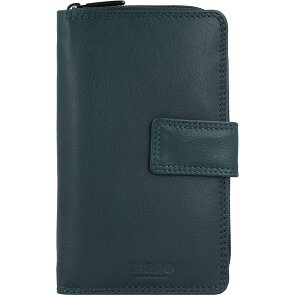 mano Donna Giulia Leren Portemonnee 10,5 cm