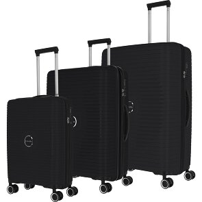 Travelite Orbita 4 wielen Kofferset 3-delig met uitbreidingsplooi