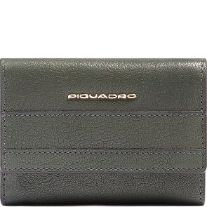 Piquadro Patricia Portemonnee RFID-bescherming Leder 9 cm
