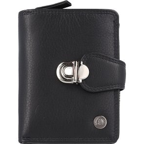 Greenburry Sponsachtig portefeuille leer 9 cm